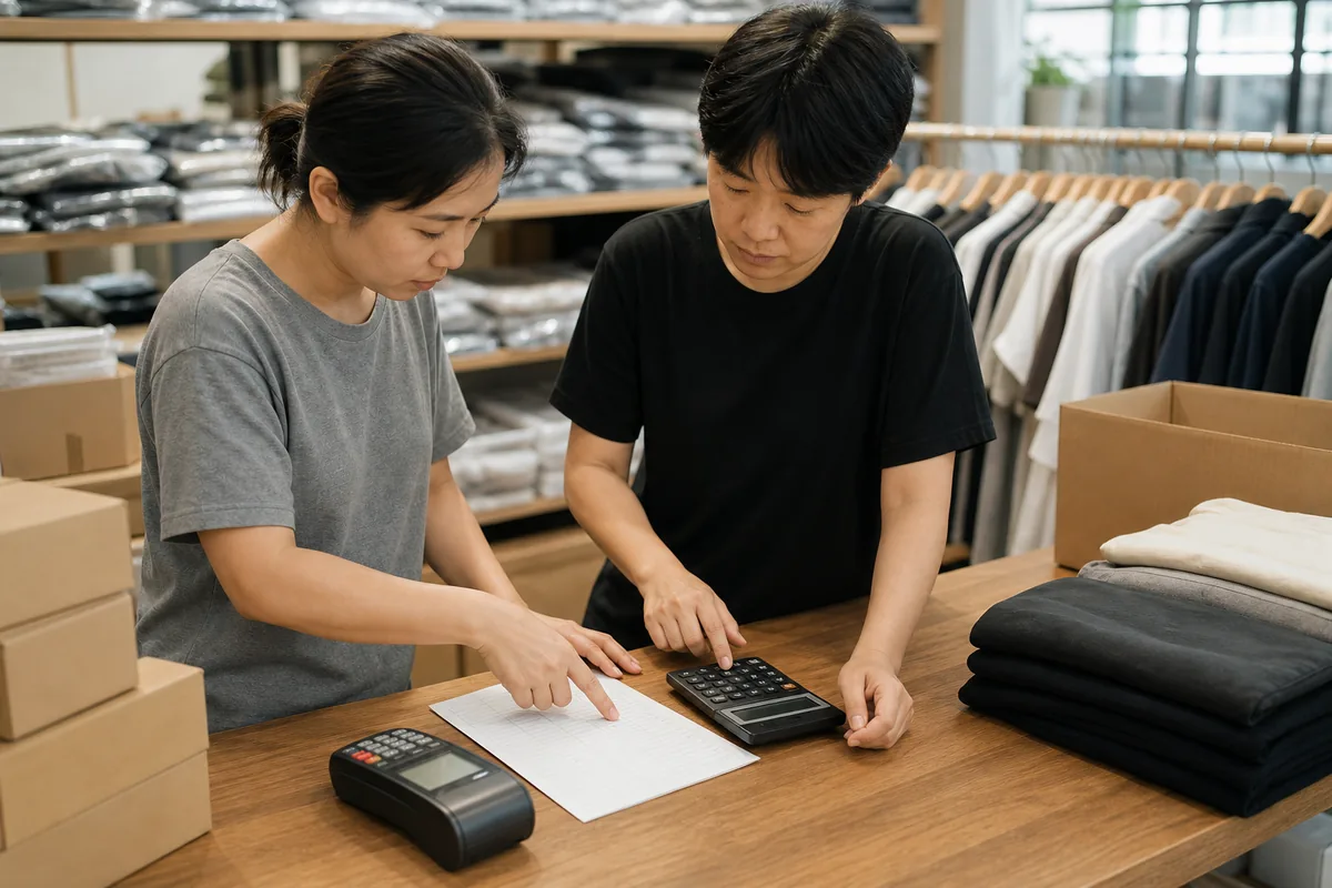 批发零售门店员工交接班核对POS交易记录