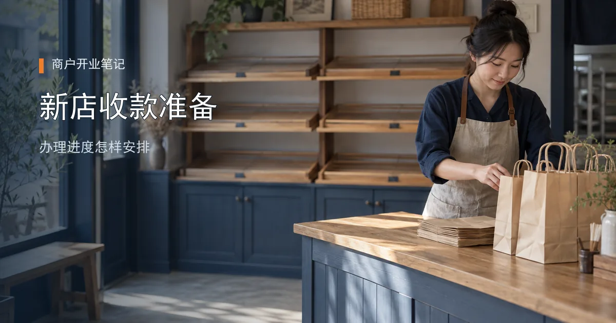 新店开业前什么时候办POS？按准备进度安排更稳妥