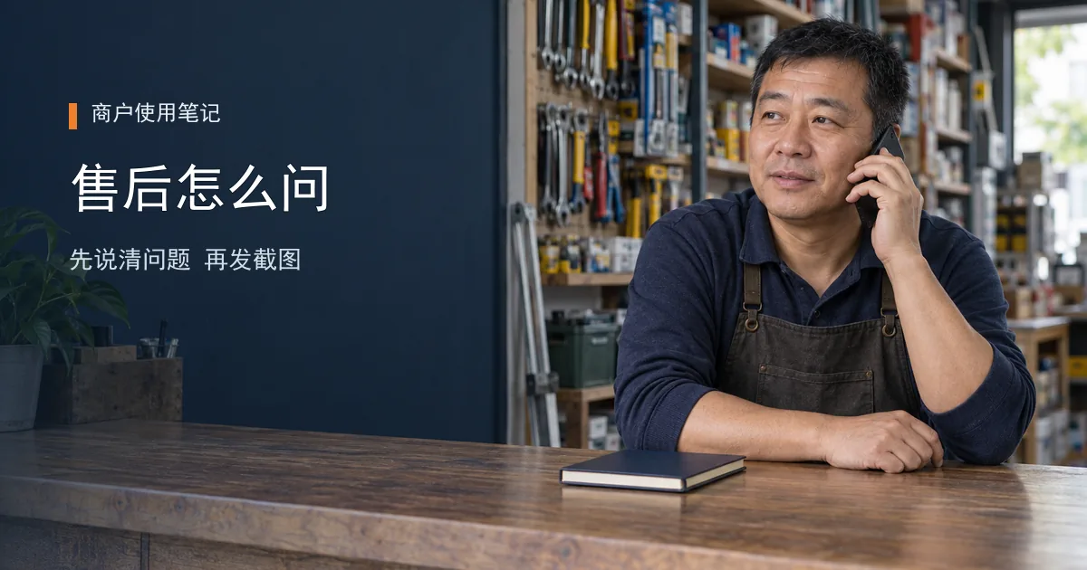 POS售后怎么说清问题？发截图前先整理这几项