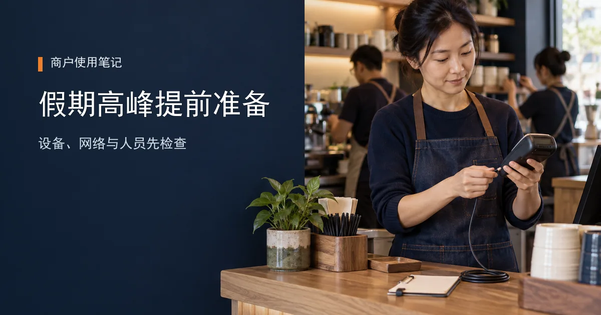 国庆营业高峰前，门店POS要提前检查什么？