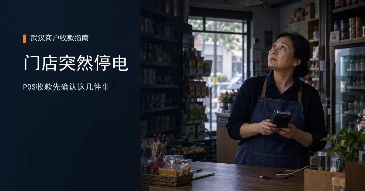 门店突然停电，POS还能继续收款吗？先确认这几件事