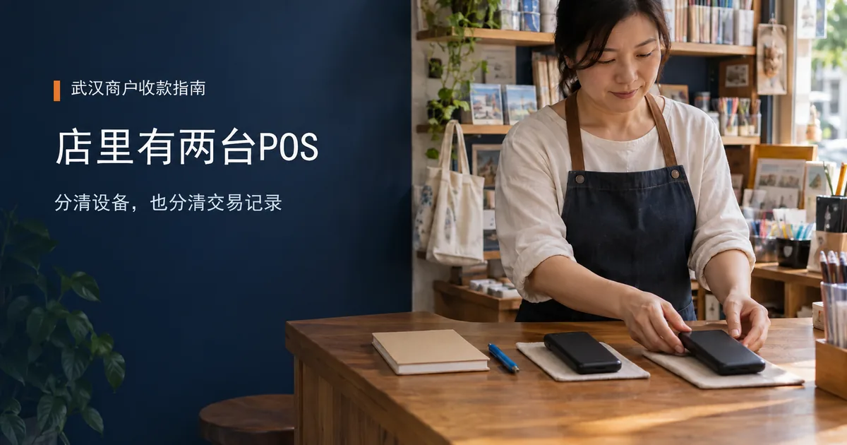 店里有两台POS，怎么分清设备和交易记录？