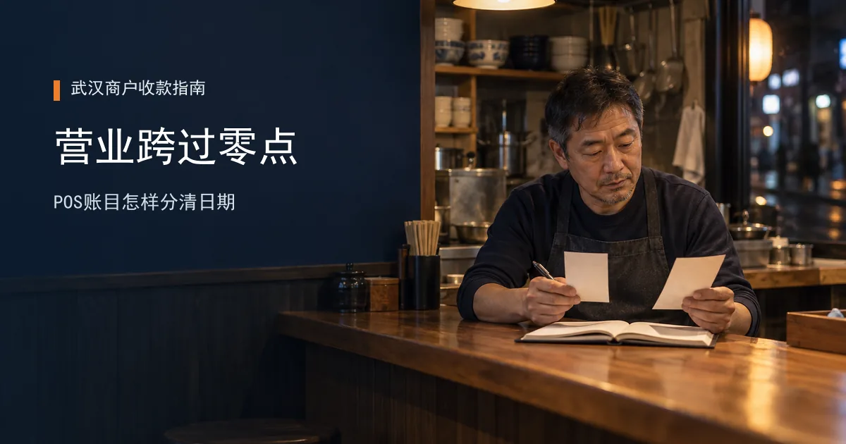 门店营业到凌晨，POS账目怎么分清是哪一天？