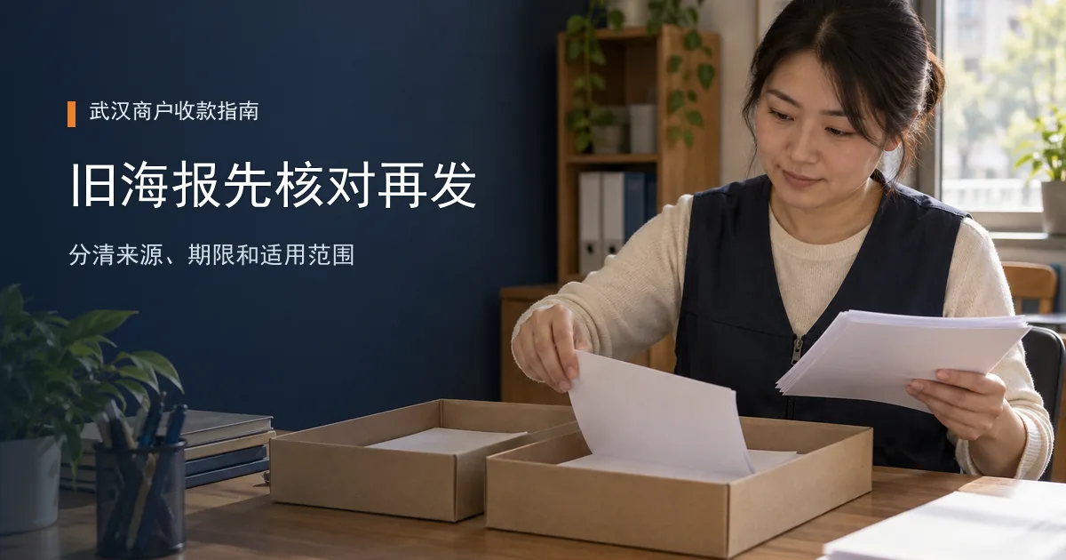 POS代理的旧海报还能发吗？把产品资料分清再转发