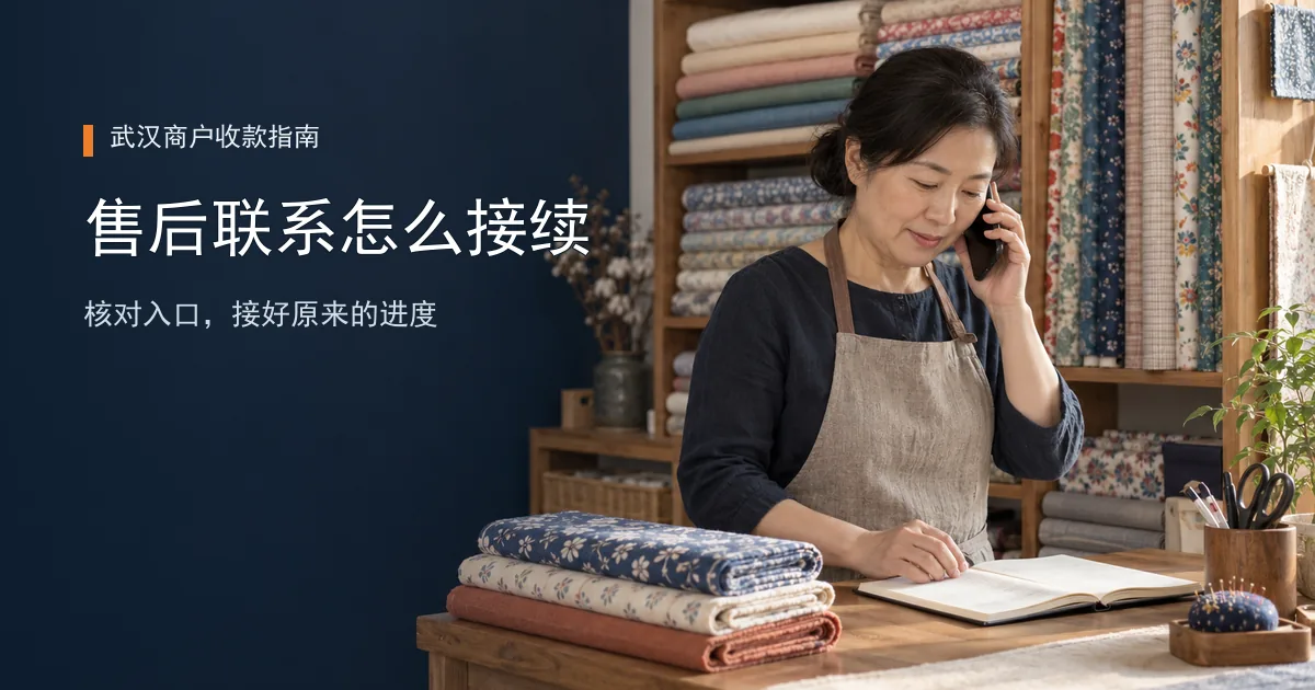 原POS服务人员暂时联系不上，商户怎么继续跟进？