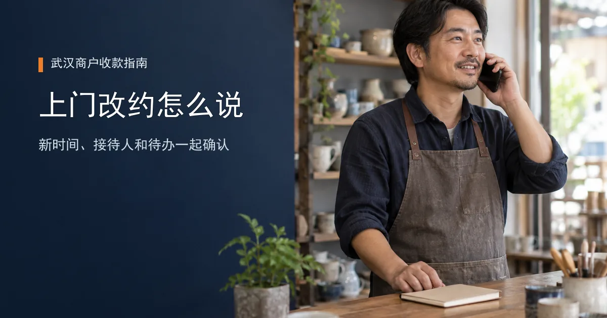 武汉POS上门办理临时改约，怎样把新安排说清楚？