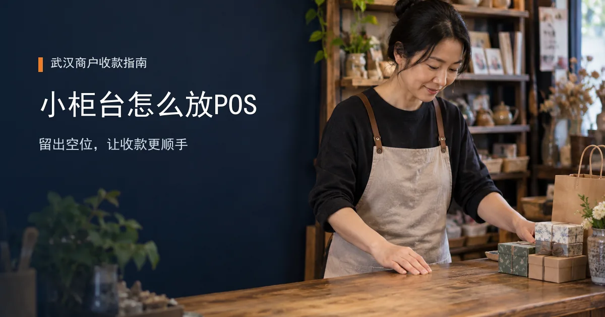 收银台空间小，POS放哪里用着更顺手？