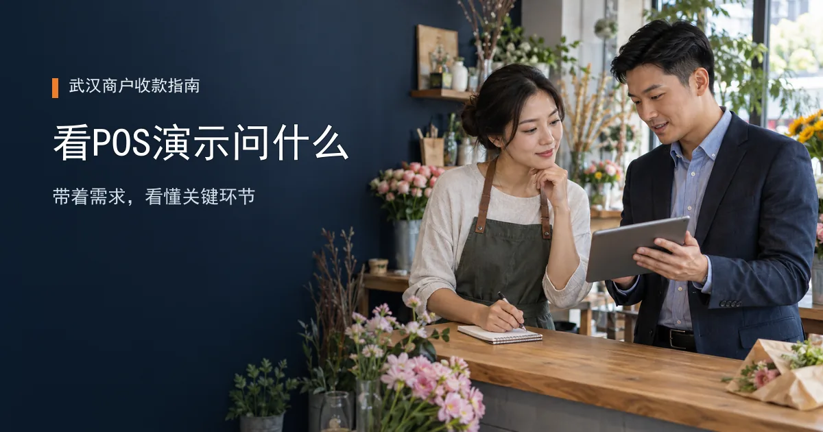 办理POS前看产品演示，商户应该问清什么？